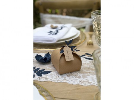 10 Boîtes avec étiquette