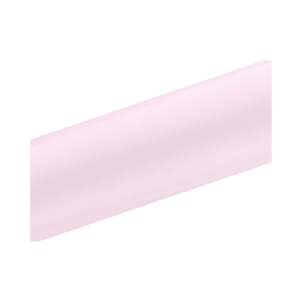 Rubans tissu lisse - rose clair - 0,16 x 9m
