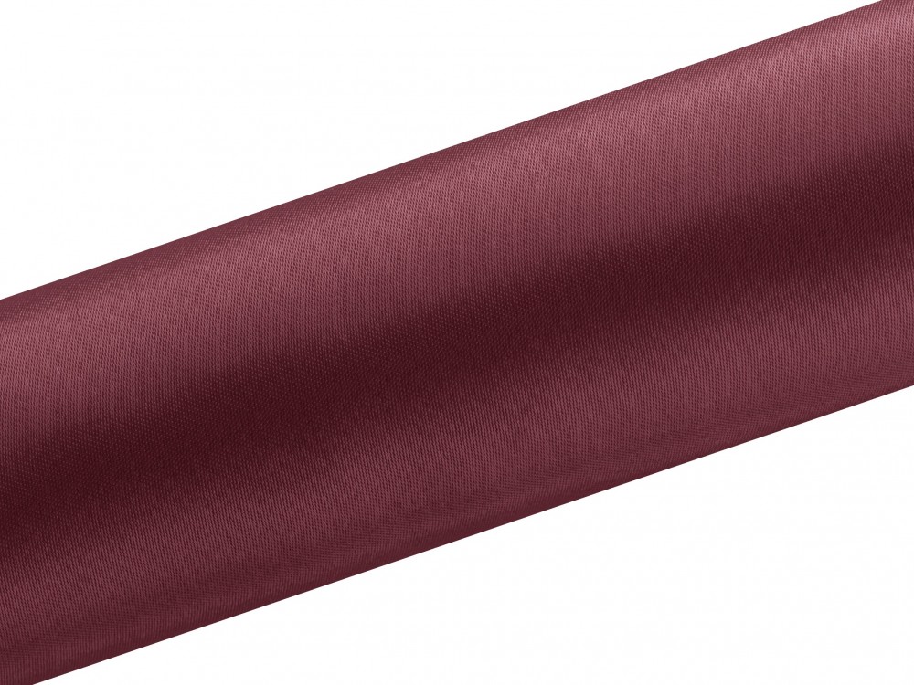 Rubans tissu lisse - marron - 0,16 x 9m