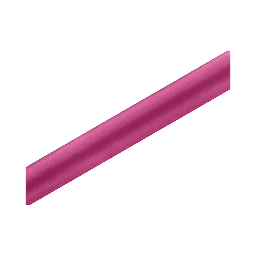 Rubans tissu lisse - fuchsia - 0,36 x 9m