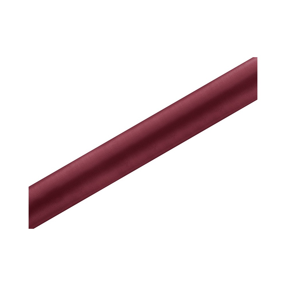 Rubans tissu lisse - marron - 0,36 x 9m