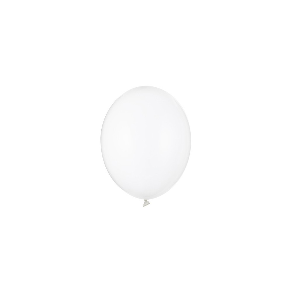 100 Ballons Strong 23 cm - Cristal Clair
