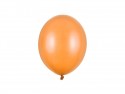 100 Ballons Strong 23 cm - mandarinee Métallique Orange