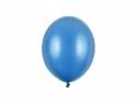 100 Ballons Strong 23 cm - bleu Caraïbes Métallique