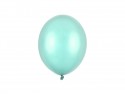 100 Ballons Strong 23 cm - Vert menthe métallique