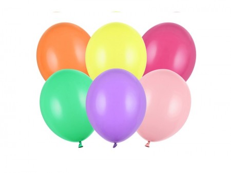 100 Ballons Strong 23 cm - Mix