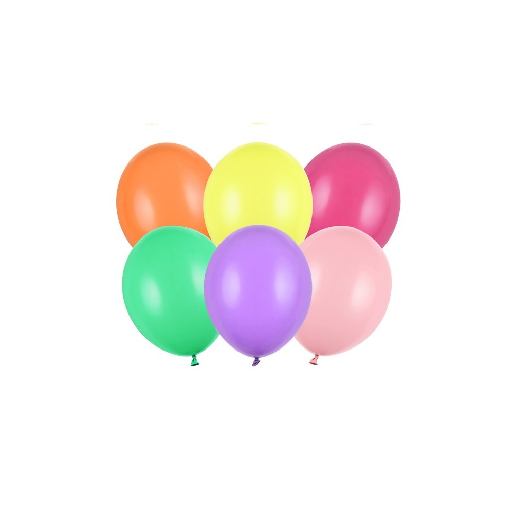 100 Ballons Strong 23 cm - Mix