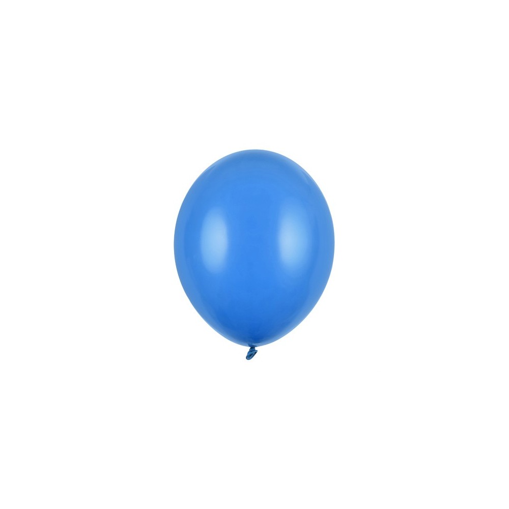 100 Ballons Strong 23 cm - bleu bleuet pastel