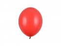 100 Ballons Strong 23 cm - Pastel rouge coquelicot