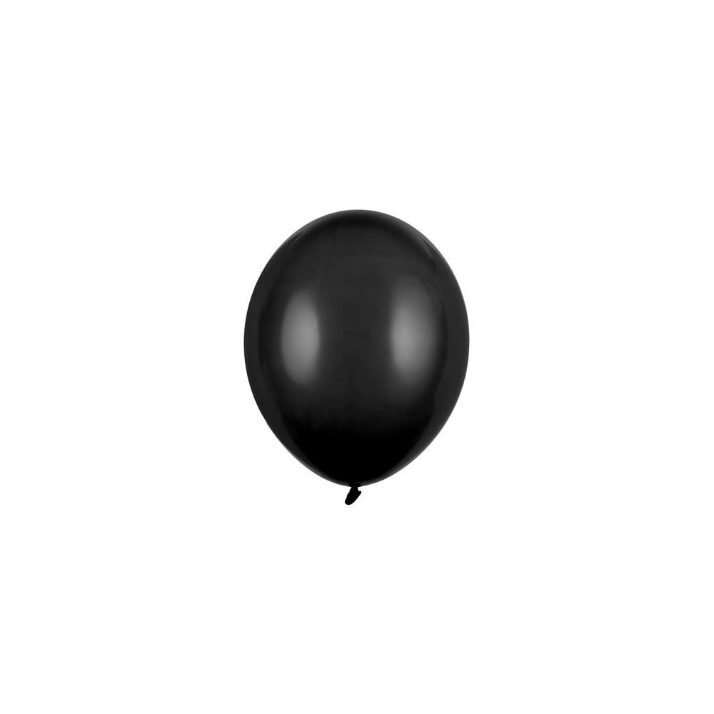100 Ballons Strong 23 cm - Noir pastel