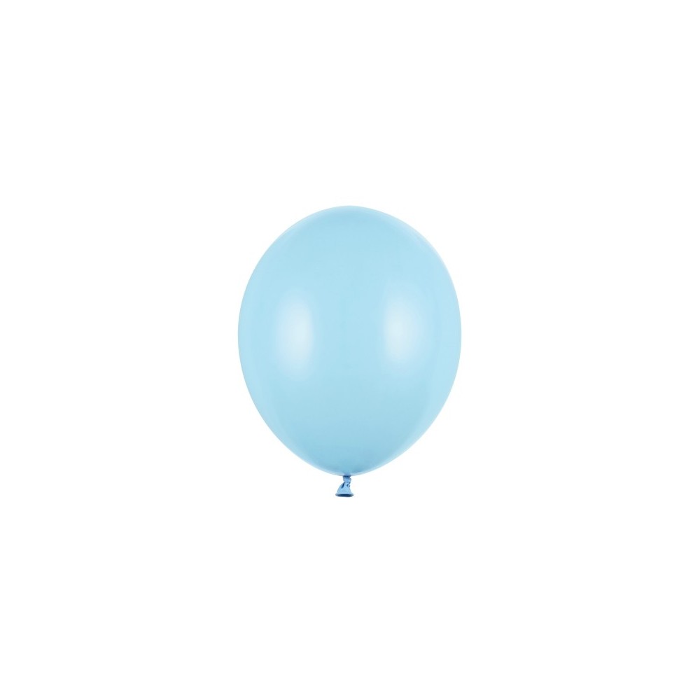 100 Ballons Strong 23 cm - bleu pastel