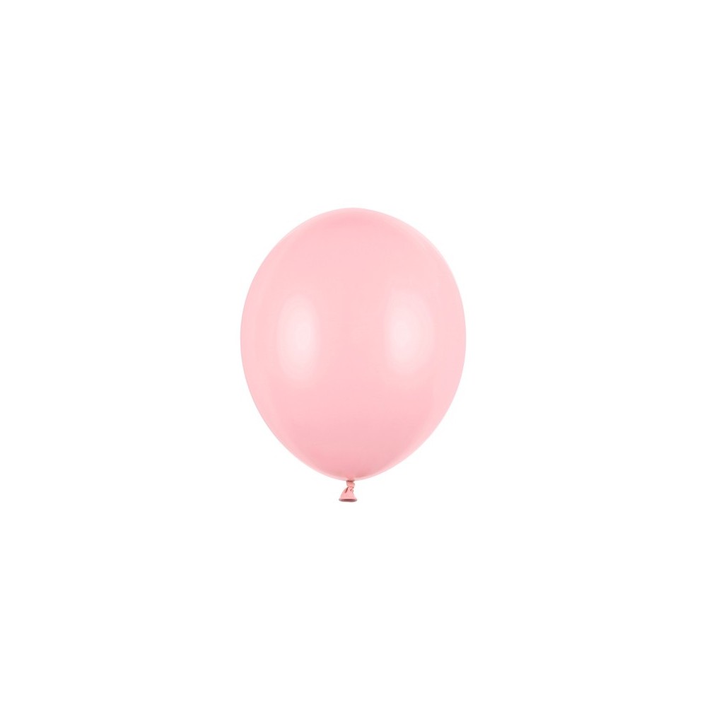 100 Ballons Strong 23 cm - Bébé rose pastel