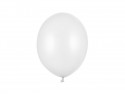 10 Ballons 27cm - Blanc pur métallique