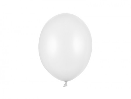 50 Ballons 27cm - Blanc pur...