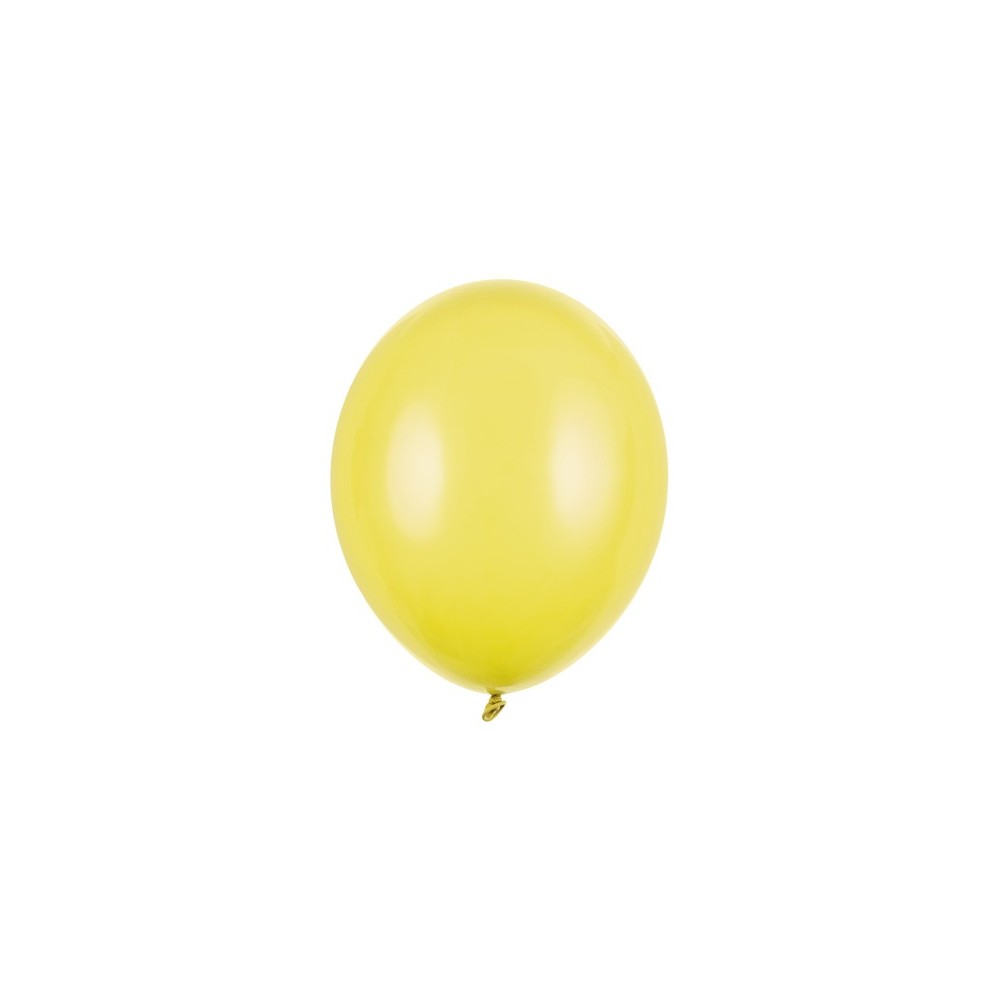 10 Ballons 27cm - Jaune miel pastel