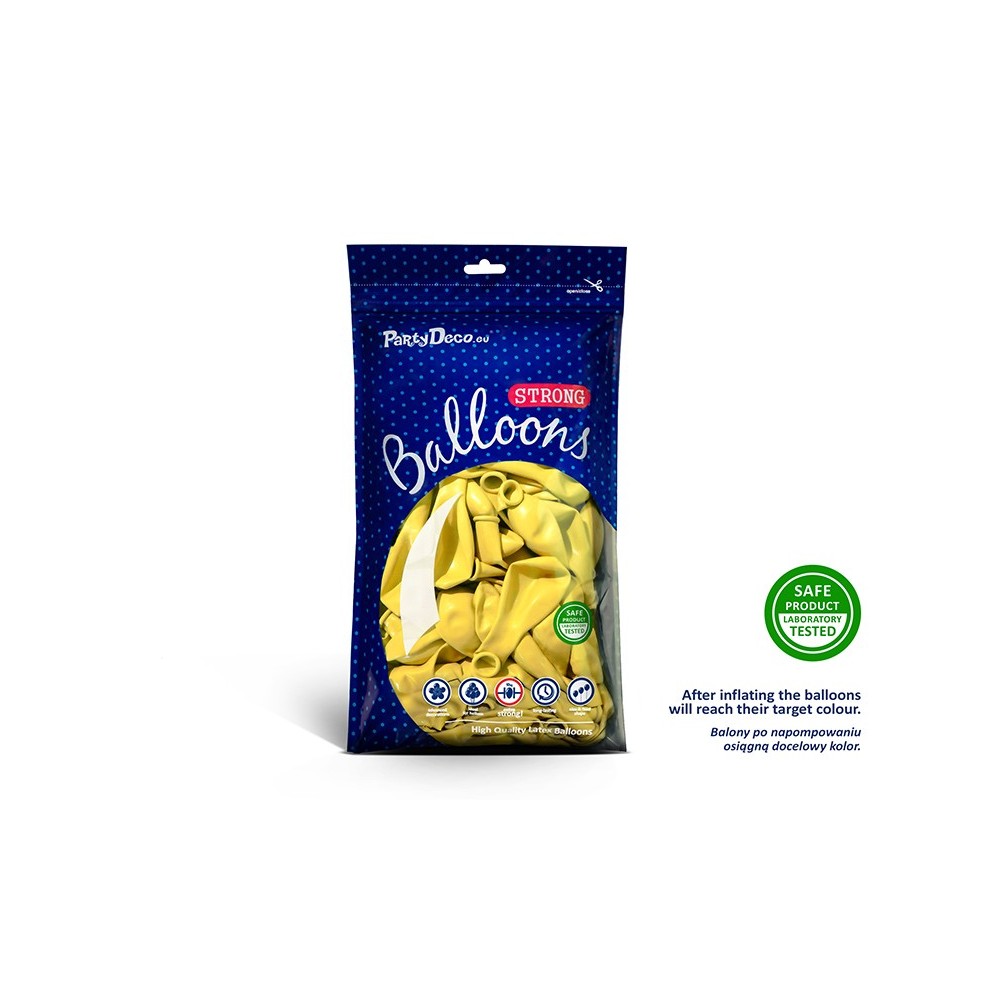 100 Ballons Strong 27cm - Pastel Lemon Zest