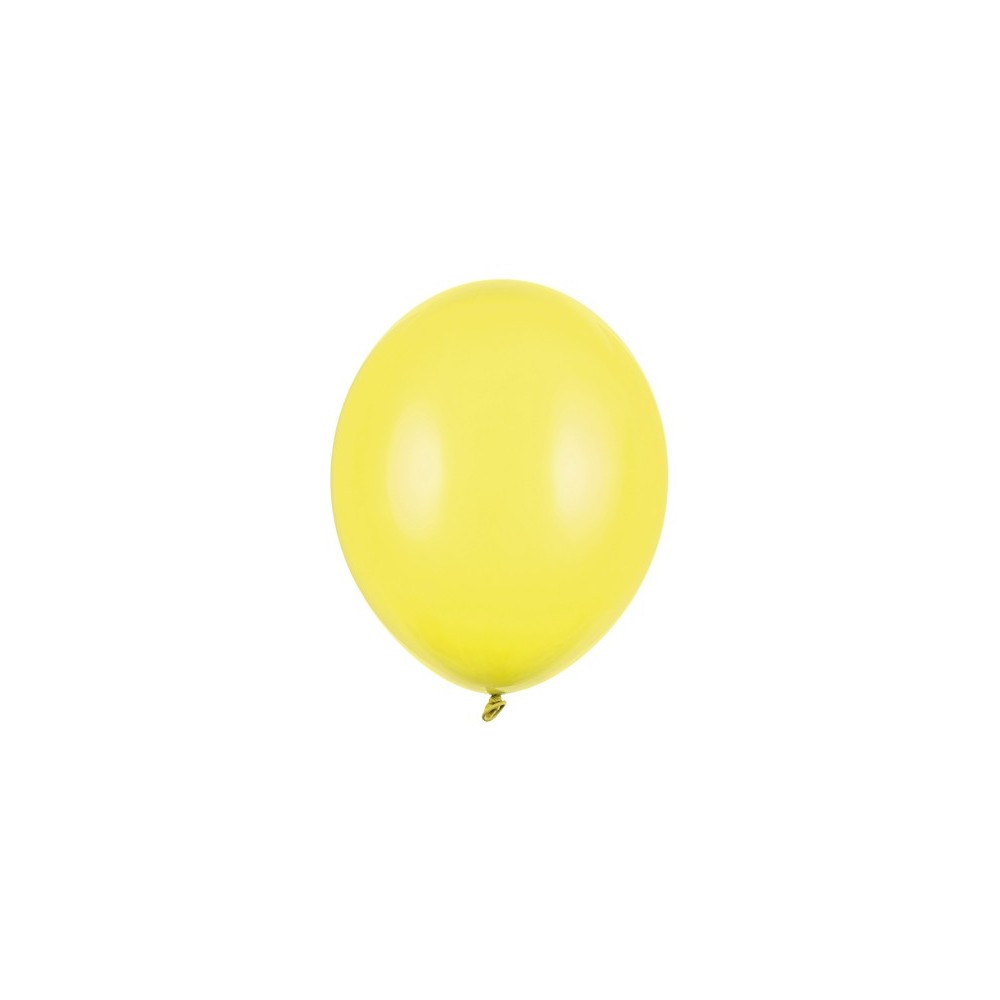 50 Ballons 27cm - Pastel Zeste de citron