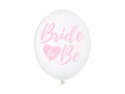 50 Ballons 30 cm - Future mariée - Cristal clair