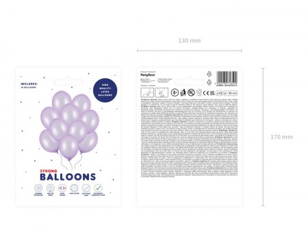 10 Ballons 30 cm - glycine...