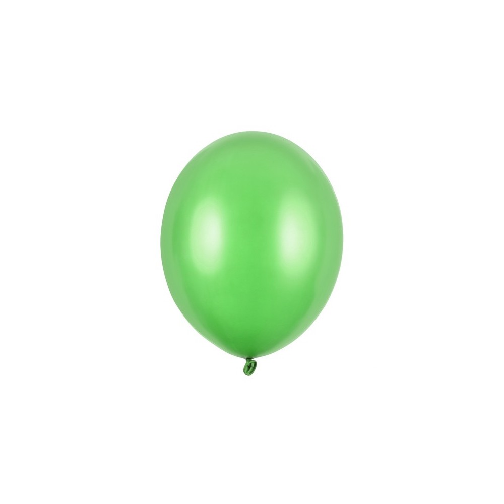 50 Ballons 30 cm - Vert brillant métallique