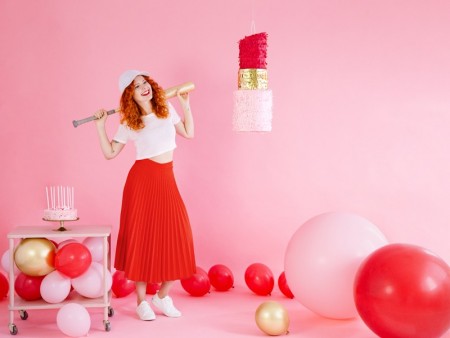 10 Ballons 30 cm - Rouge...