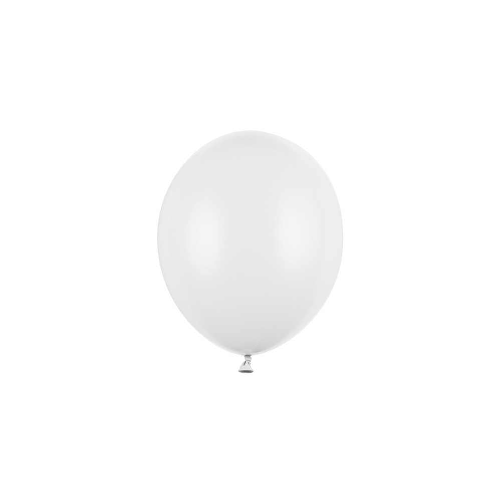 50 Ballons 30 cm - Pastel Blanc pur