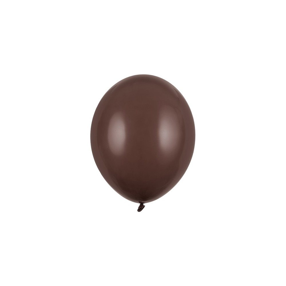 10 Ballons 30 cm - Pastel brun cacao