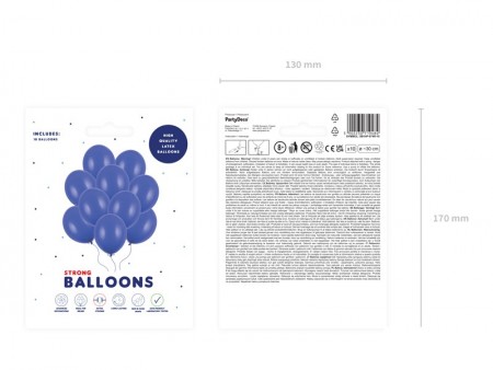 10 Ballons 30 cm - bleu...