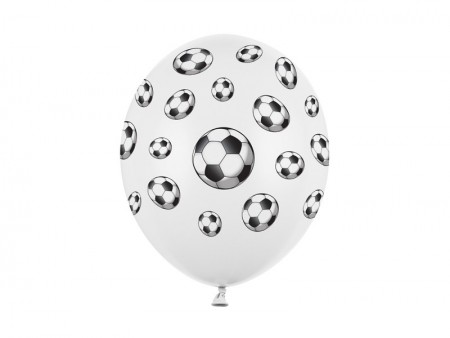 6 Ballons 30 cm - Footballs...