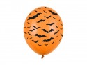 50 Ballons 30 cm - Chauve -souris - Pastel mandarine Orange