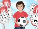 6 Ballons 30 cm - Footballeur et ballons - Blanc Pastel