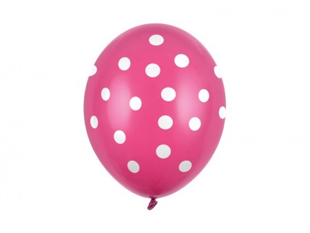 50 Ballons 30 cm - Pois -...