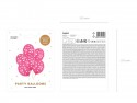 50 Ballons 30 cm - Pois - Rose chaud pastel