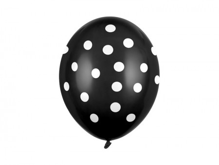 50 Ballons 30 cm - pois -...