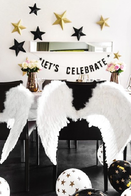 6 Ballons 30 cm - Etoiles -...