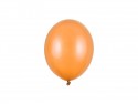 100 Ballons Strong 12cm - Orange mandarinee métallique