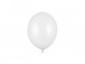 100 Ballons Strong 12cm - Blanc pur métallique