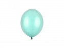 100 Ballons Strong 12cm - Vert menthe métallique