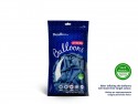 100 Ballons Strong 12cm - Pastel bleu bleuet
