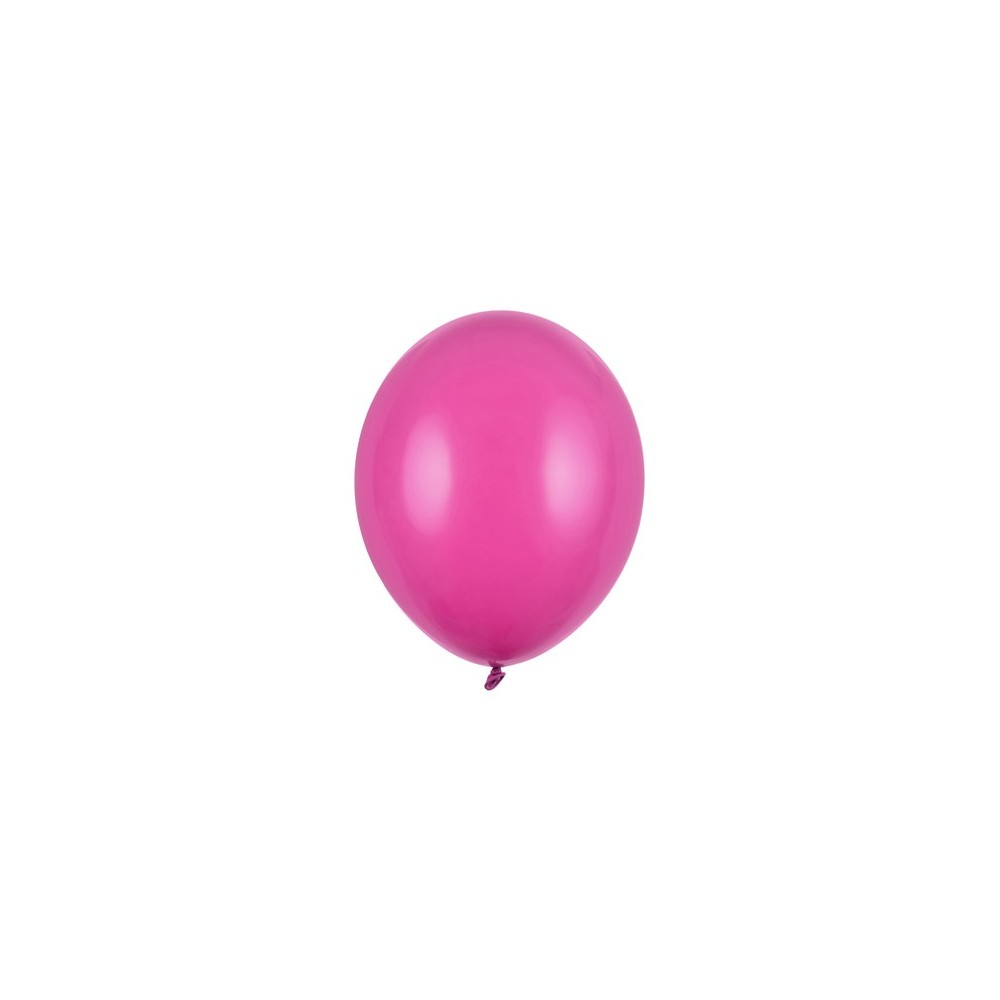 100 Ballons Strong 12cm - Rose chaud pastel
