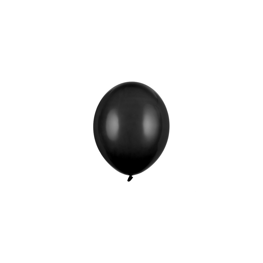 100 Ballons Strong 12cm - Noir Pastel