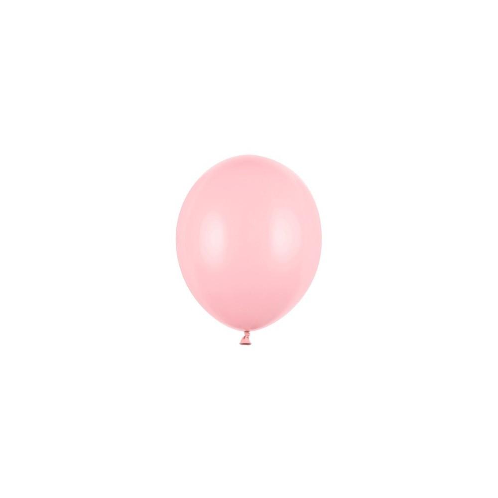 100 Ballons Strong 12cm - Bébé rose pastel