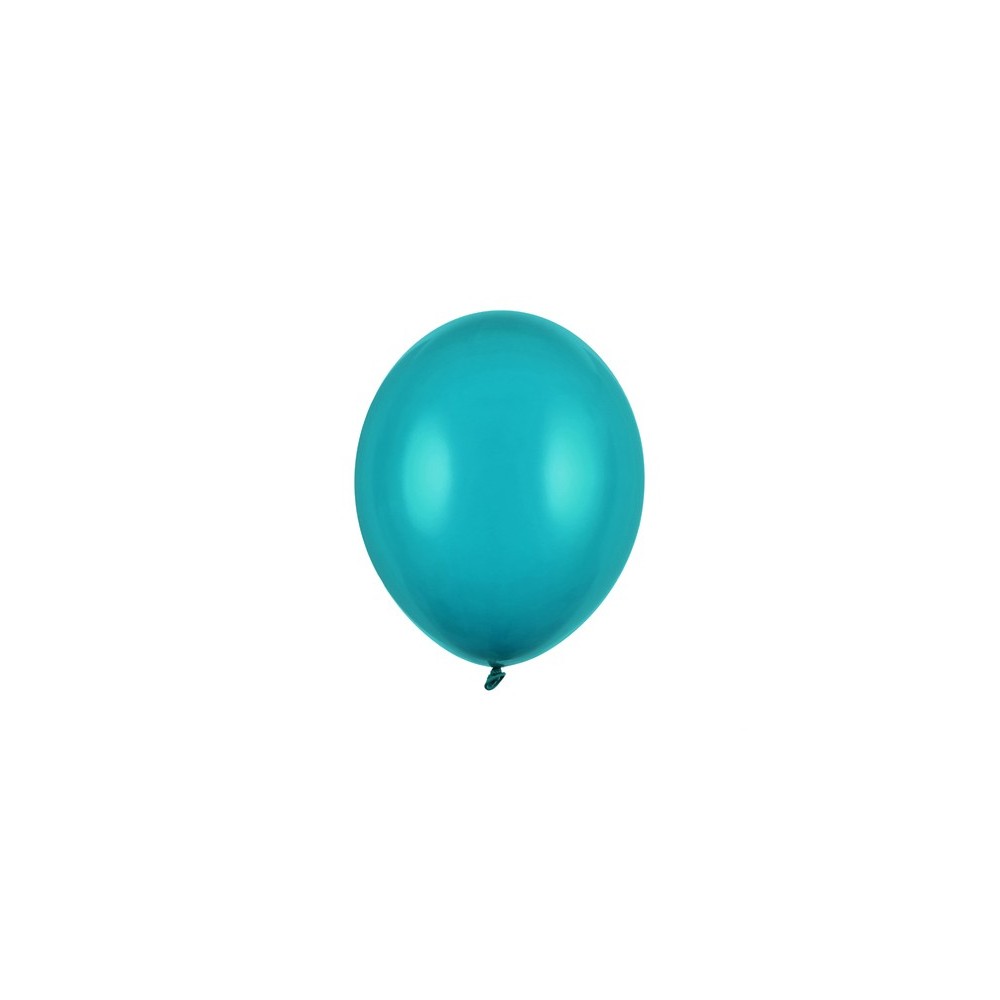 100 Ballons Strong 12cm - bleu lagune pastel
