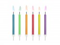 6 Bougies Flammes colorées