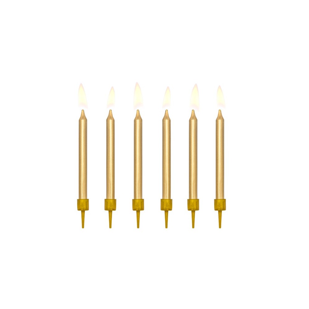 6 Bougies - or