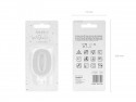 Bougie Chiffre 0- argent