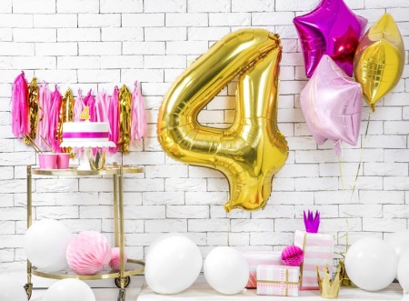 Bougie Chiffre 4- ore