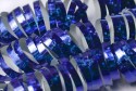 18 Serpentins holographiques - bleues