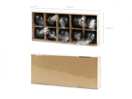 10 Bougie Sphère métallique...