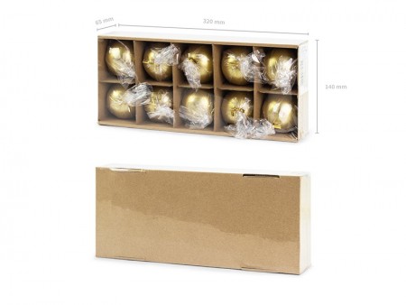 10 Bougie Sphère métallique...